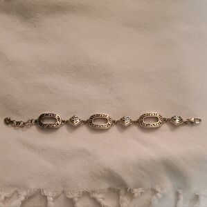 Brighton Silver Bracelet with Oval Links